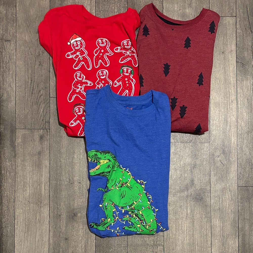 (3) Boys XL Holiday Tees